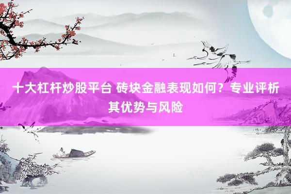 十大杠杆炒股平台 砖块金融表现如何？专业评析其优势与风险