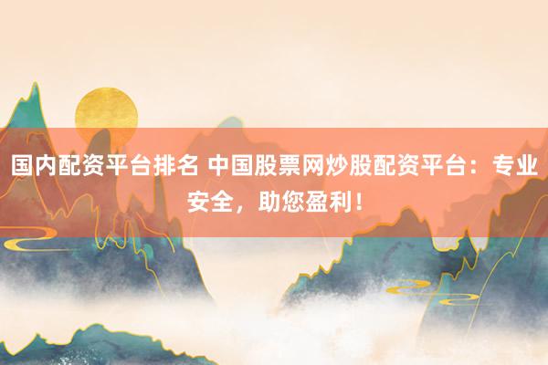 国内配资平台排名 中国股票网炒股配资平台：专业安全，助您盈利！